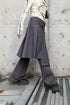 【RESTOCK】SPIRAL BUTTON ASYMMETRY WRAP SKIRT *Last1